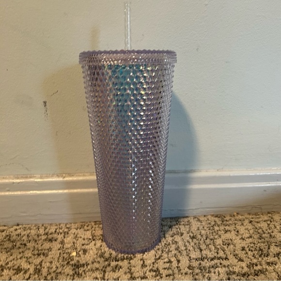 NWT Starbucks Silver Studded 2023 Venti Tumbler Cup - Picture 4 of 9